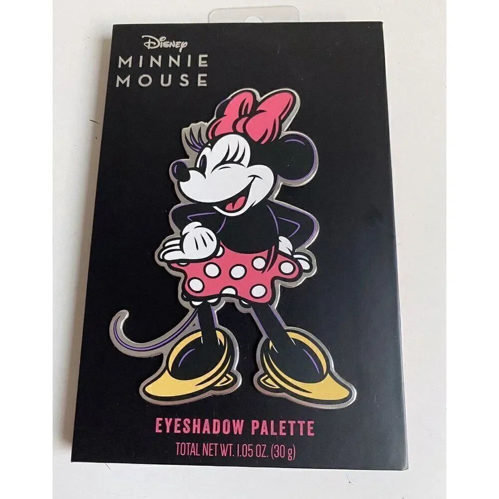 Disney Minnie Mouse 12‎ Color Eyeshadow Pallet With Mirror Taste Beauty NEW